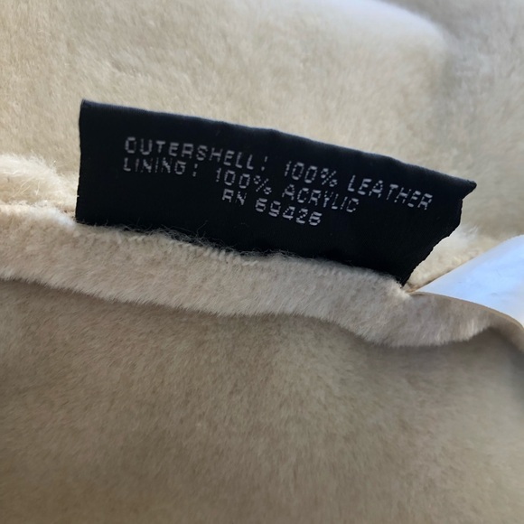 WILSON’S Leather Maxima Suede Sherpa Jacket - Picture 8 of 9